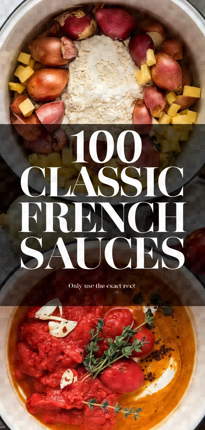 100 Classic French Sauces Recipe