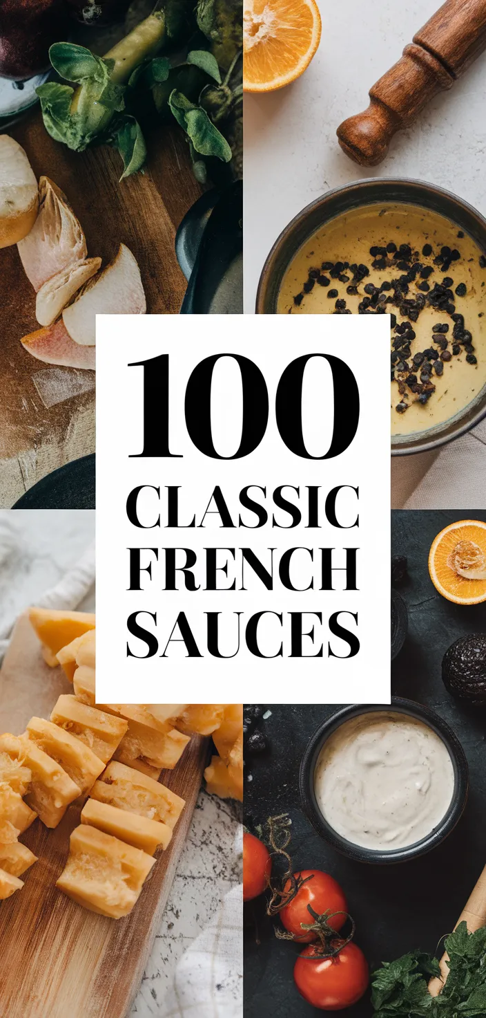 A photo of 100 Classic French Sauces Recipe