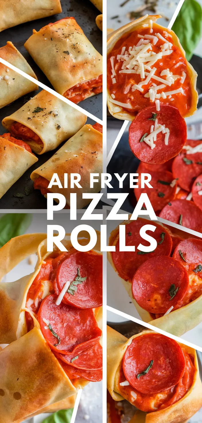 A photo of Air Fryer Pizza Rolls Recipe