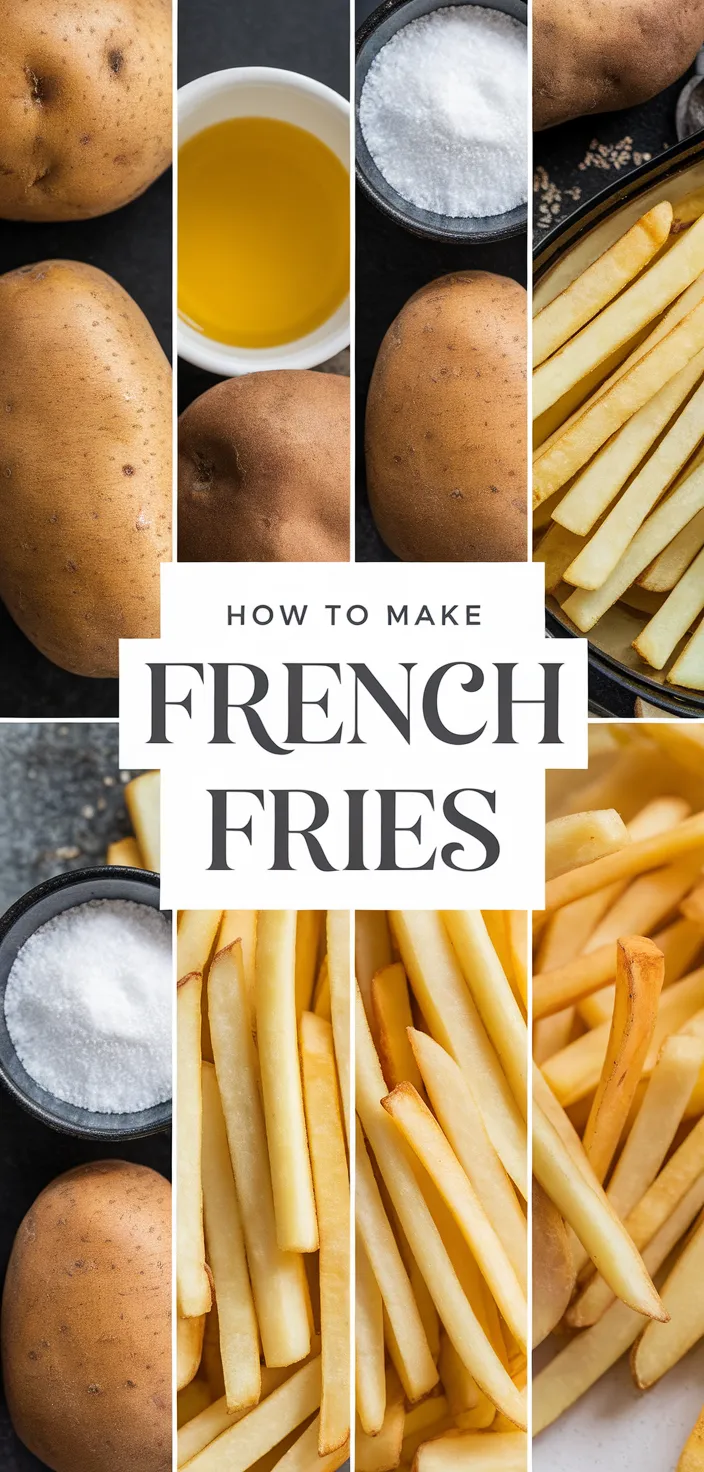 Ingredients photo for How To Make French Fries Recipe