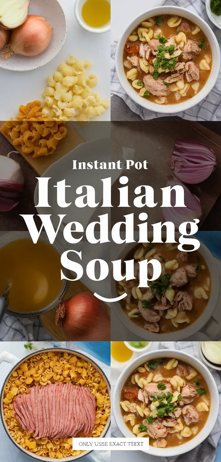 A photo of Instant Pot Italian Wedding Soup Recipe