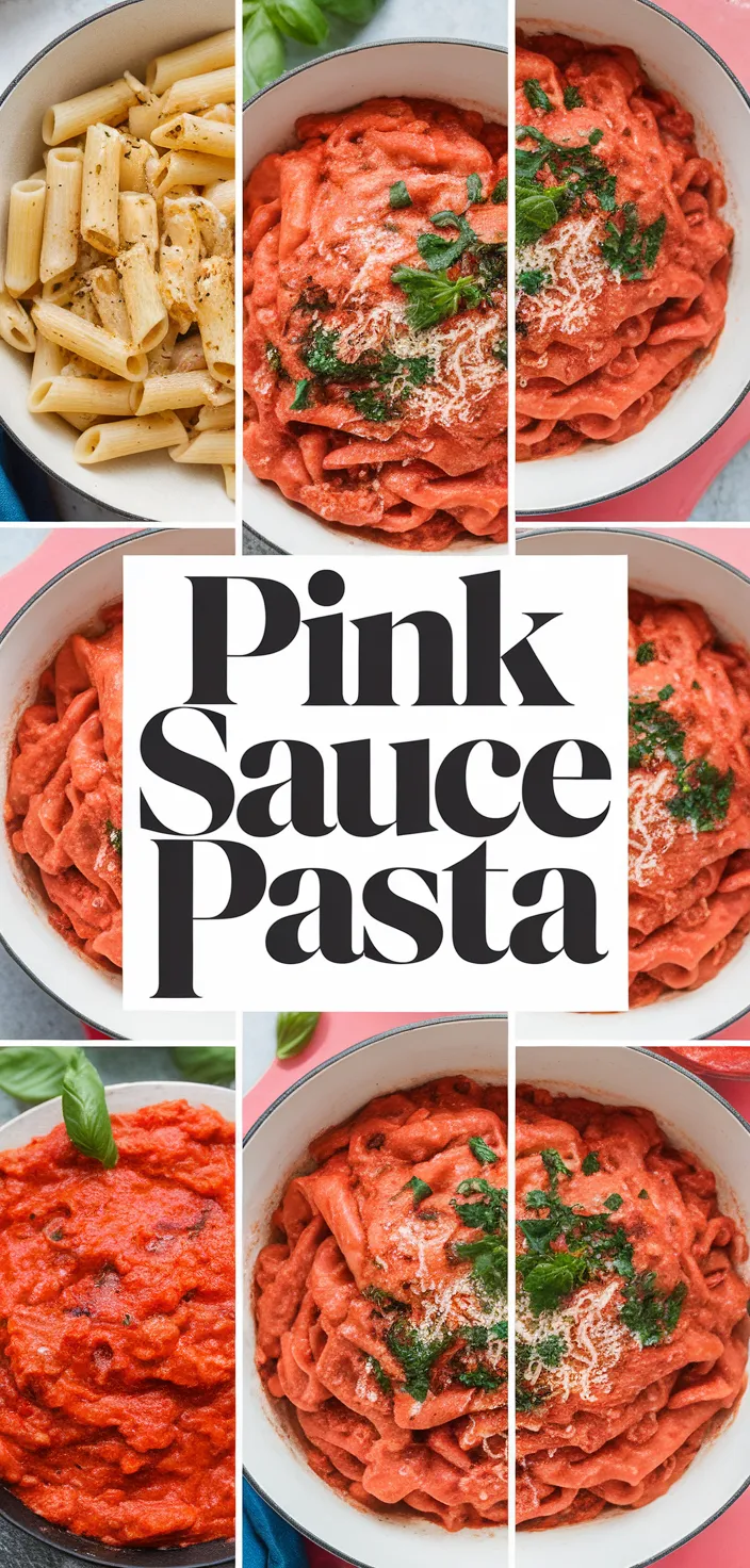 A photo of Pink Sauce Pasta Recipe