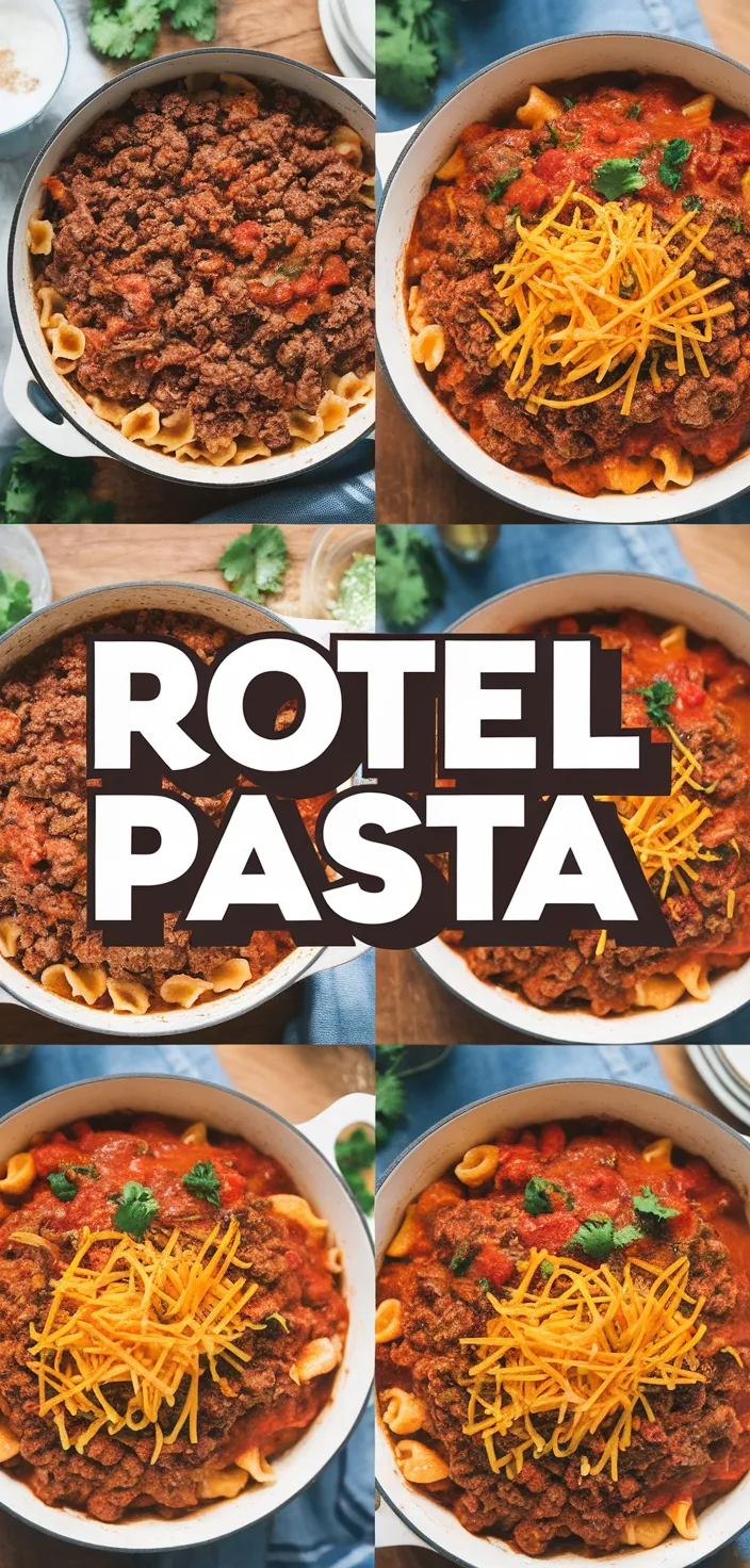 A photo of Rotel Pasta Recipe