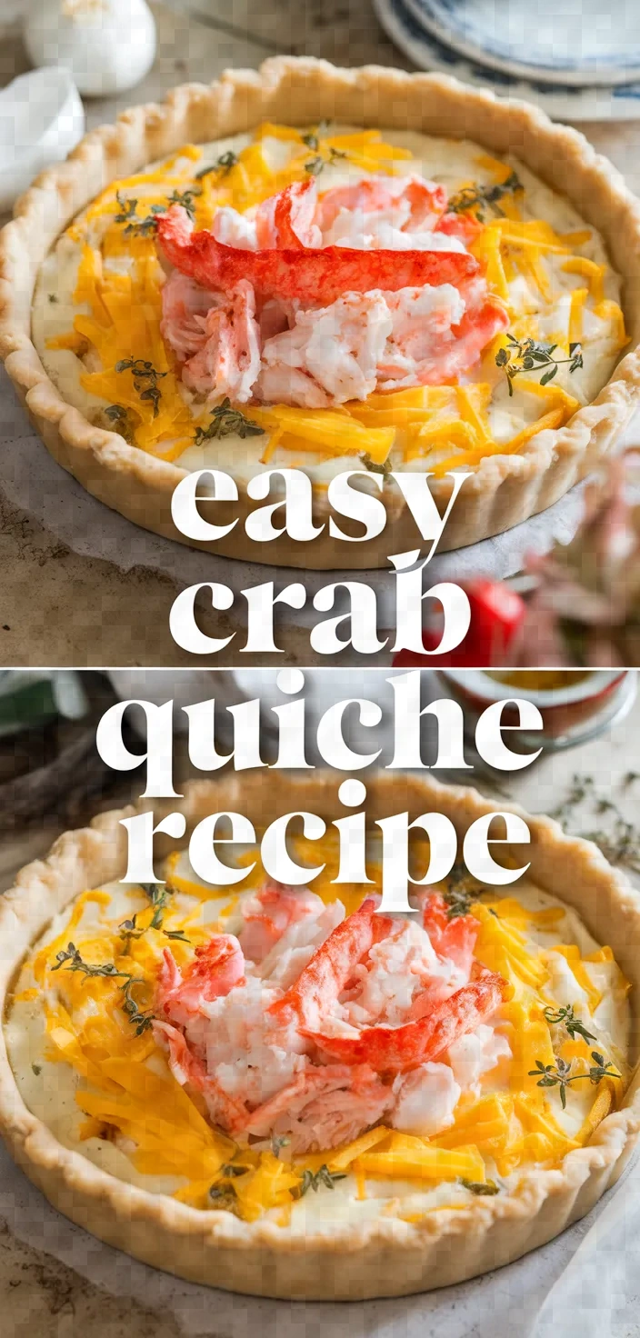 Easy Crab Quiche Recipe