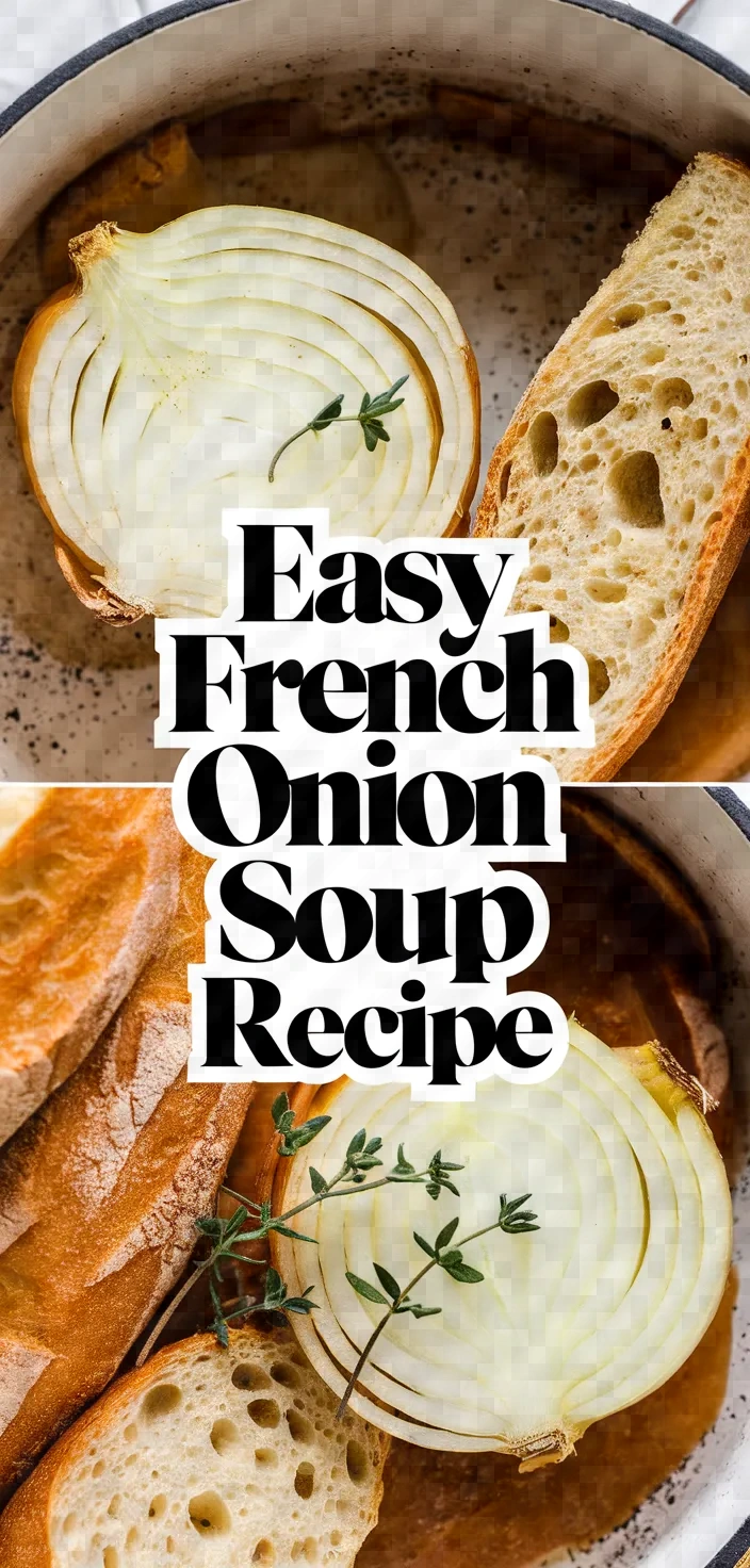 Easy French Onion Soup Recipe