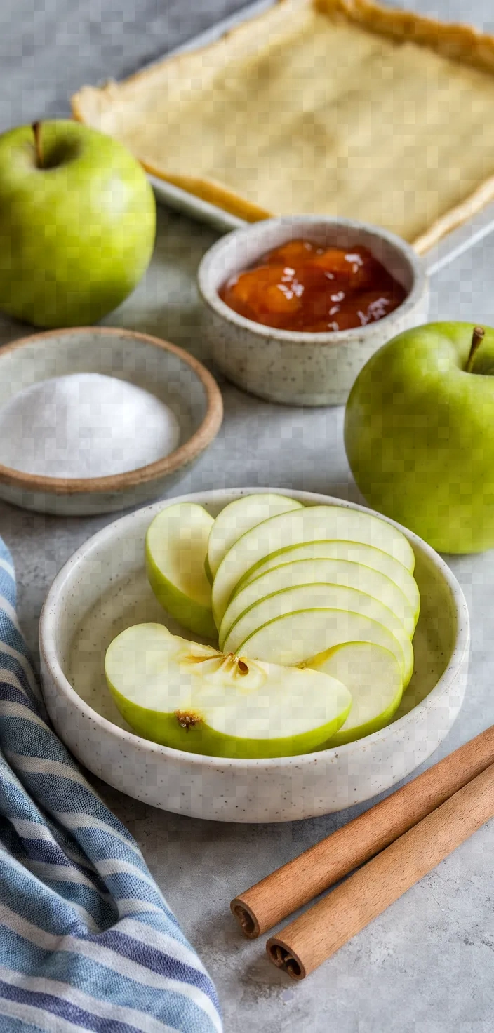 Ingredients photo for French Apple Tart Recipe