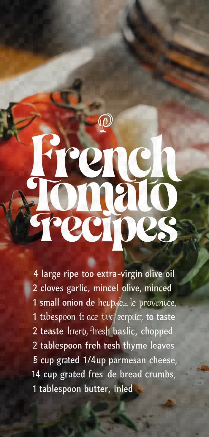 French Tomato Recipes