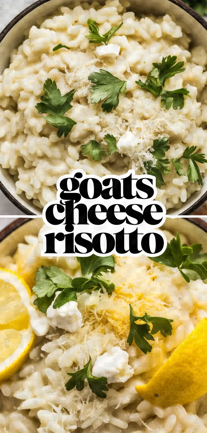 Goats Cheese Risotto Recipe