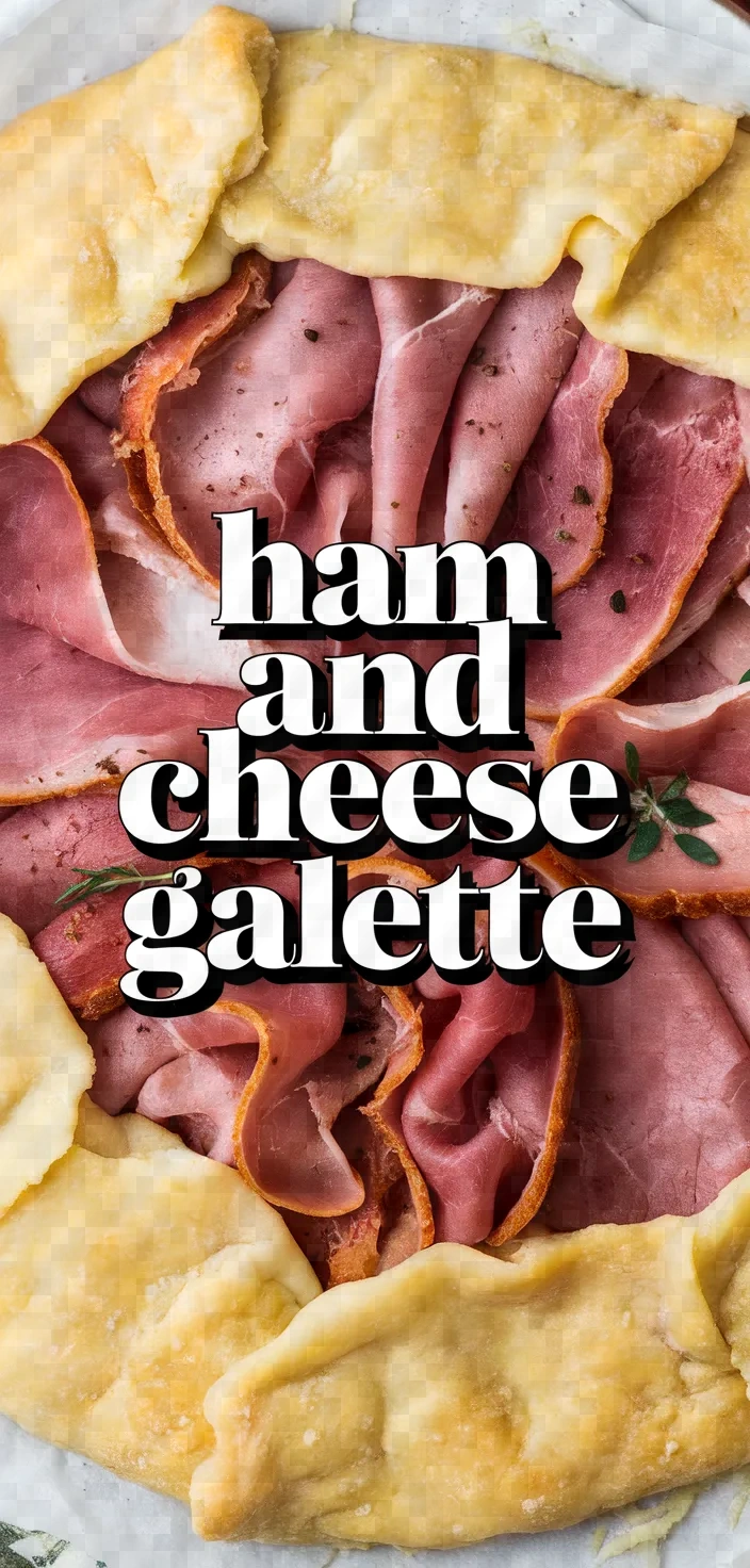 Ham And Cheese Galette Recipe