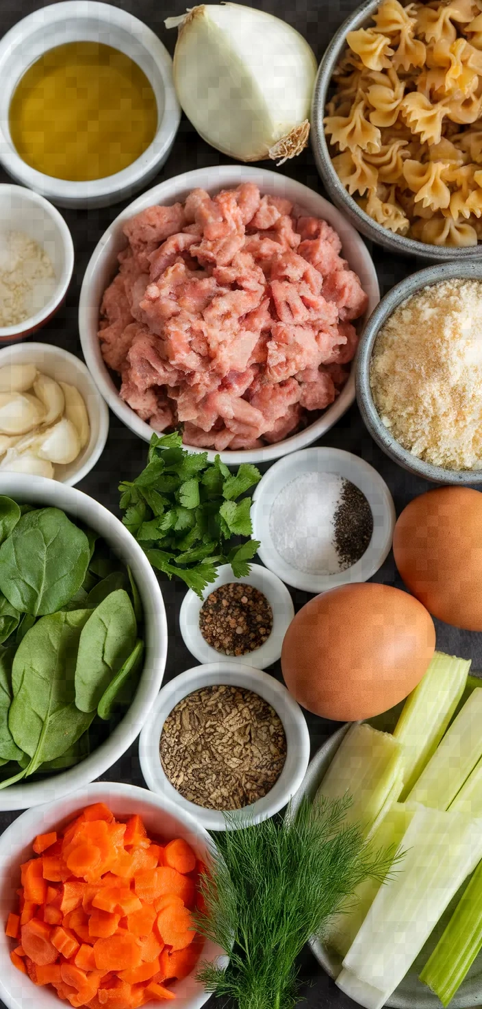 Ingredients photo for Instant Pot Italian Wedding Soup Recipe