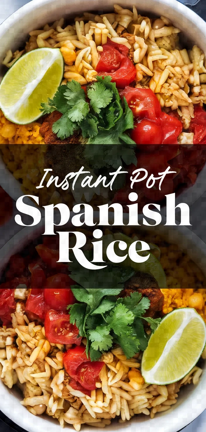 Instant Pot Spanish Rice Recipe