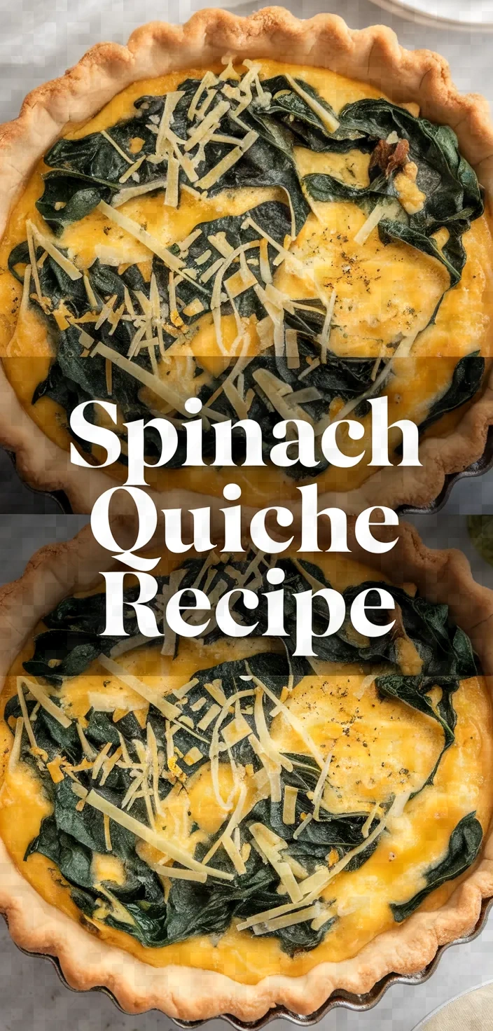 Spinach Quiche Recipe