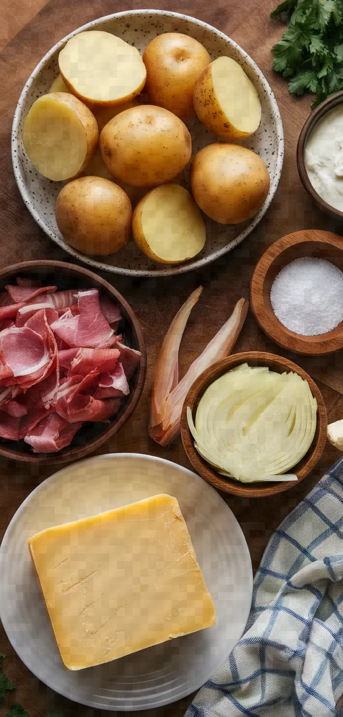 Ingredients photo for Tartiflette Recipe