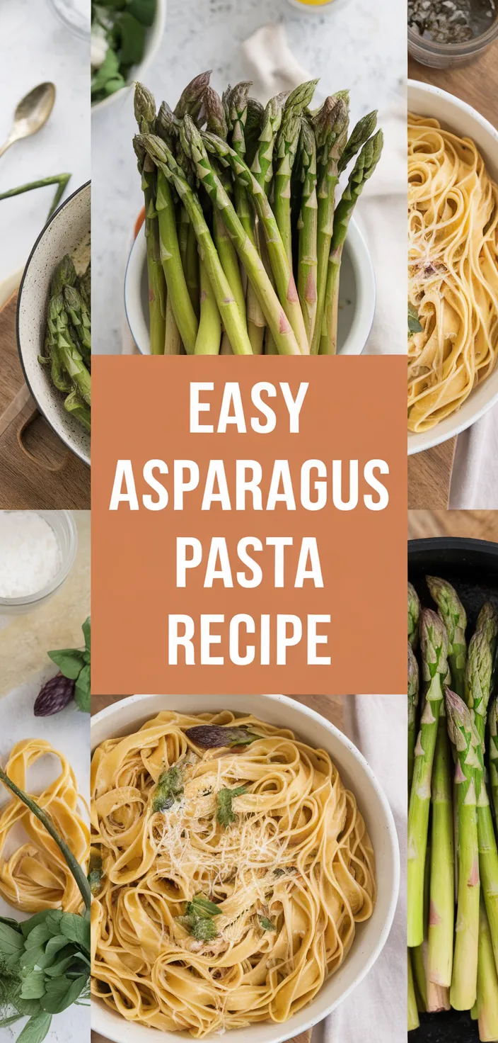 A photo of Easy Pasta With Asparagus Recipe