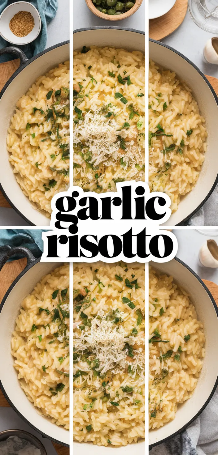 A photo of Garlic Risotto Recipe