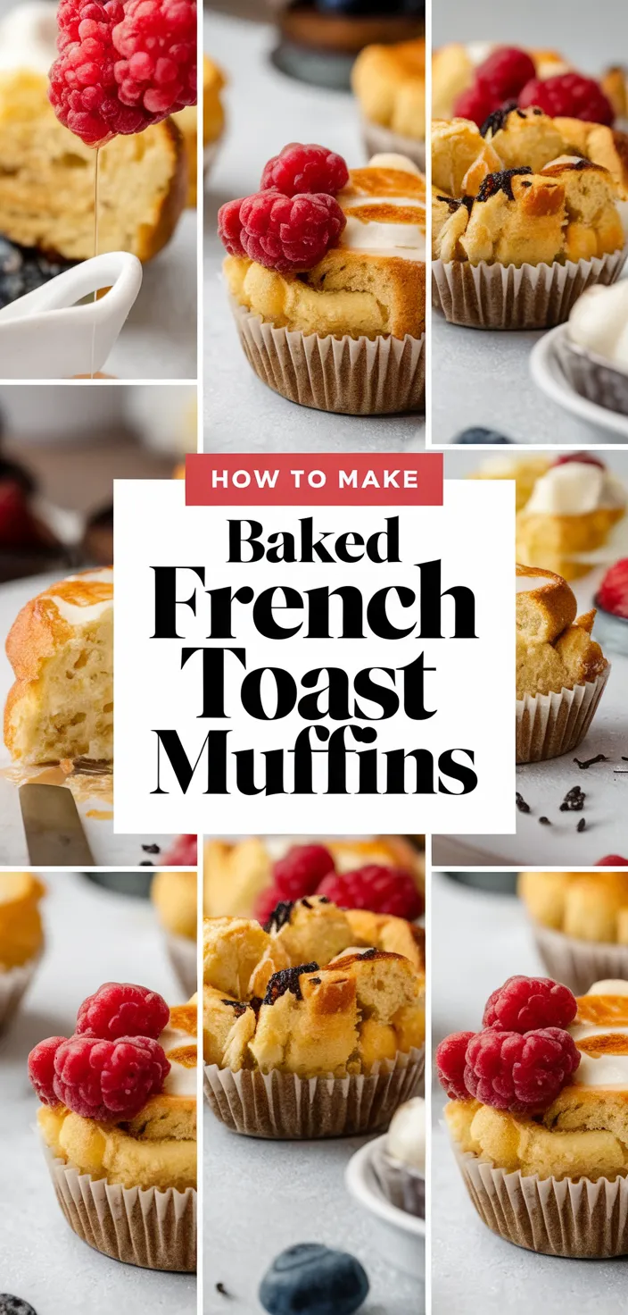 A photo of How To Make Easy Baked French Toast Muffins Recipe