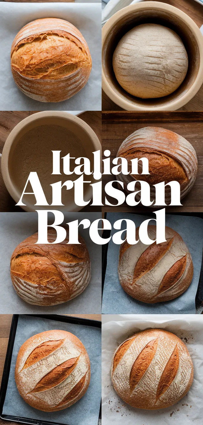 A photo of Italian Artisan Bread Recipe