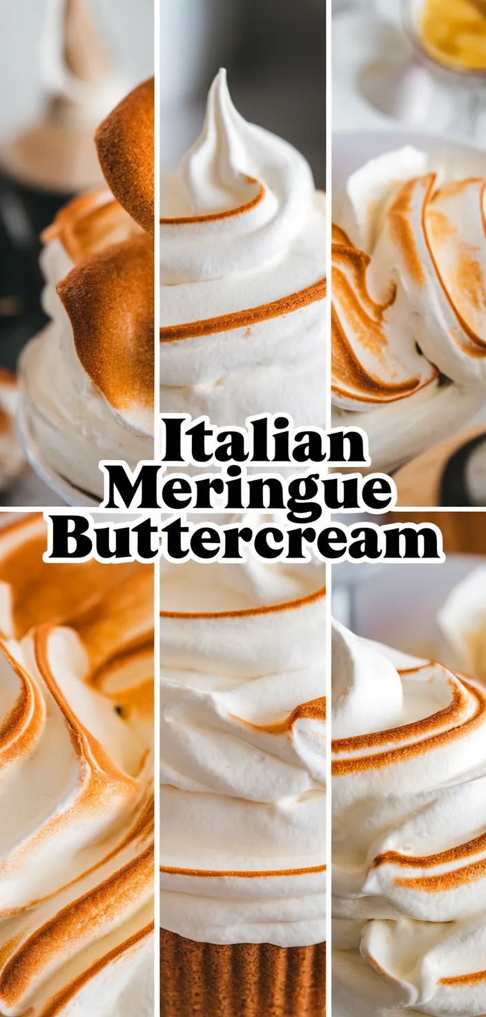 A photo of Italian Meringue Buttercream Recipe