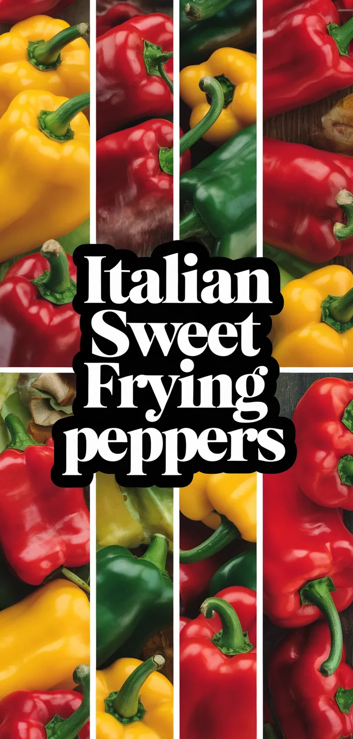 A photo of Italian Sweet Frying Peppers Recipe