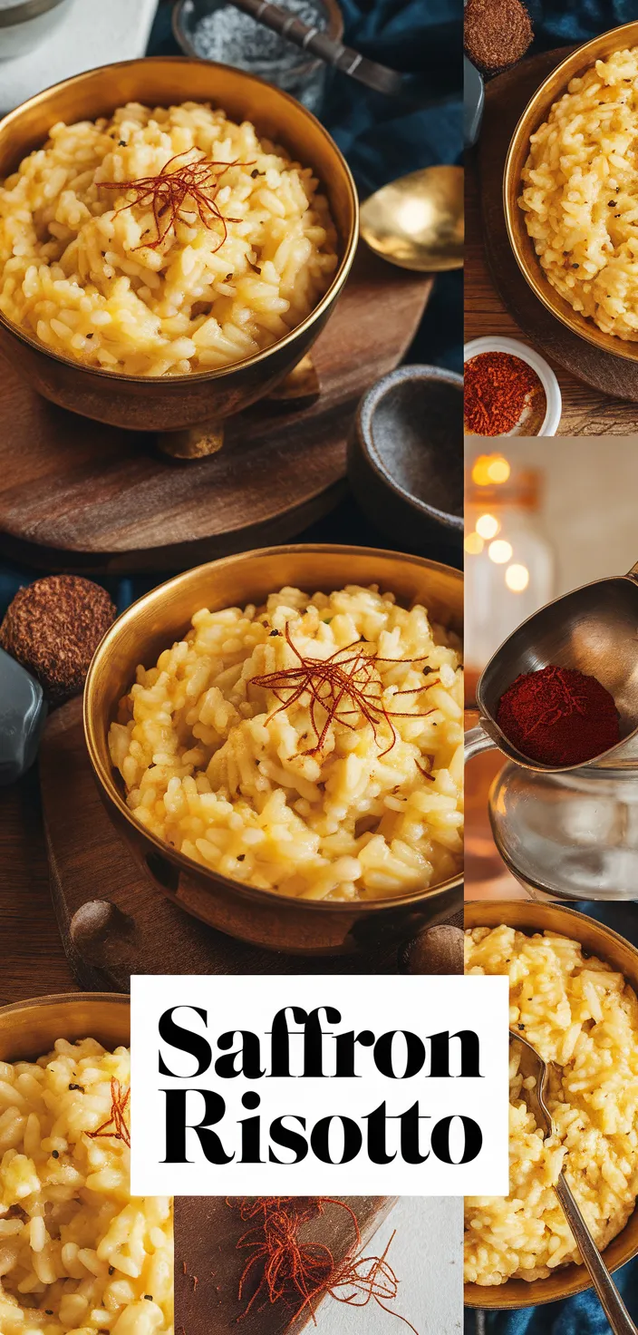 A photo of Saffron Risotto Recipe