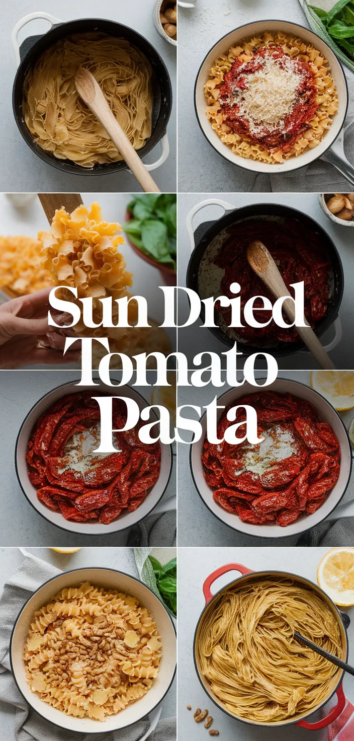 A photo of Sun Dried Tomato Pesto Pasta Recipe