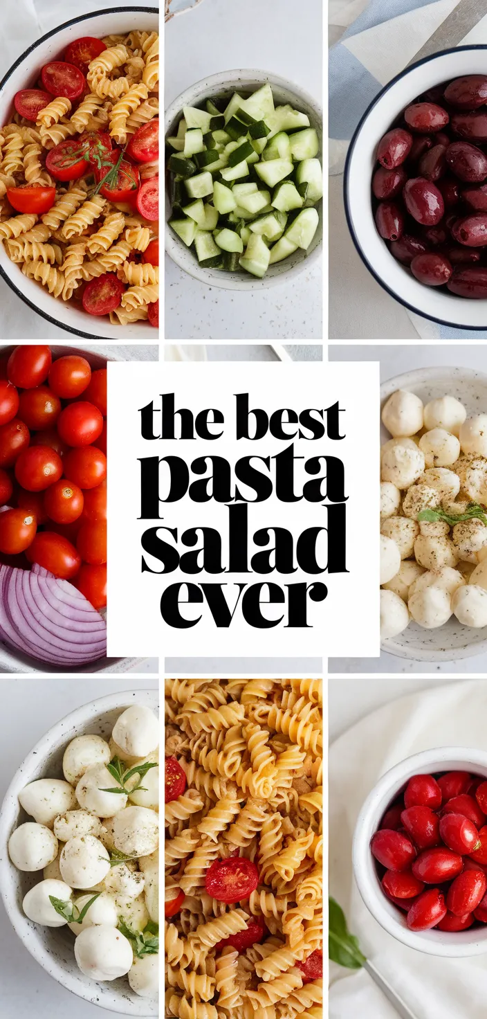 A photo of The Best Pasta Salad Ever Recipe