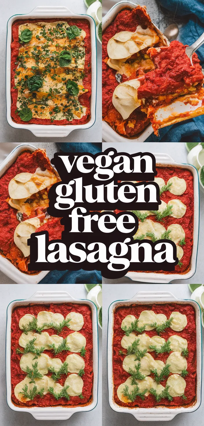 A photo of Vegan Gluten Free Lasagna Recipe