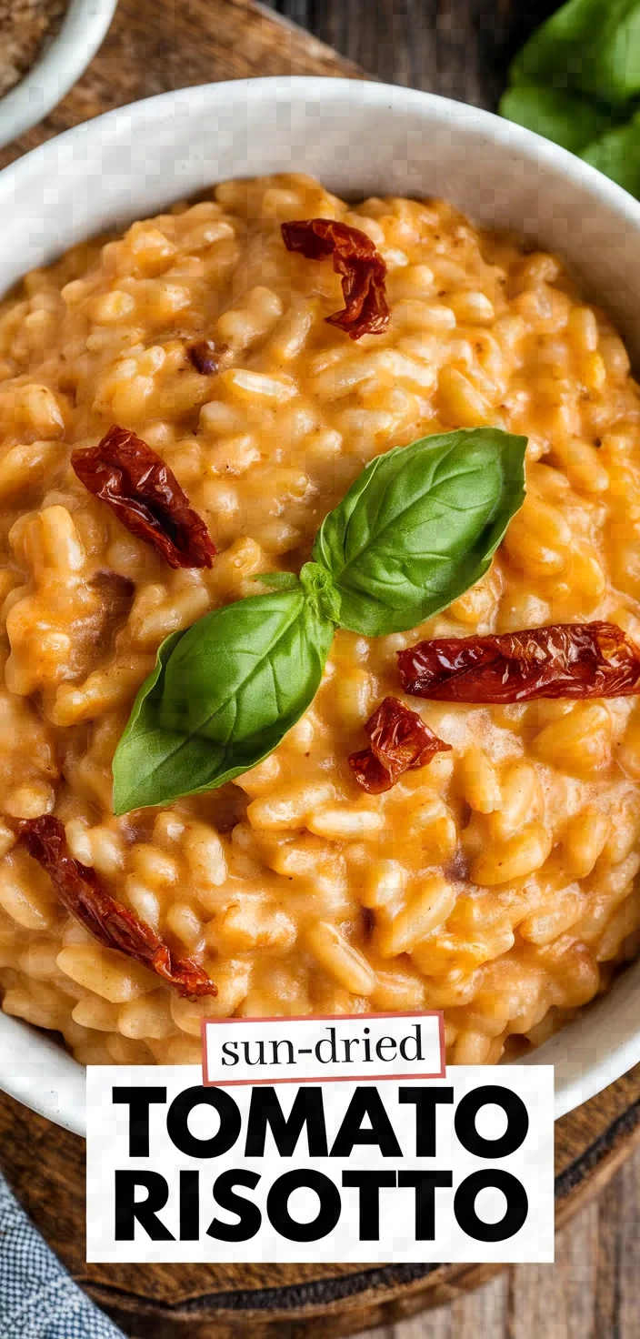 Creamy Sun Dried Tomato Risotto Recipe