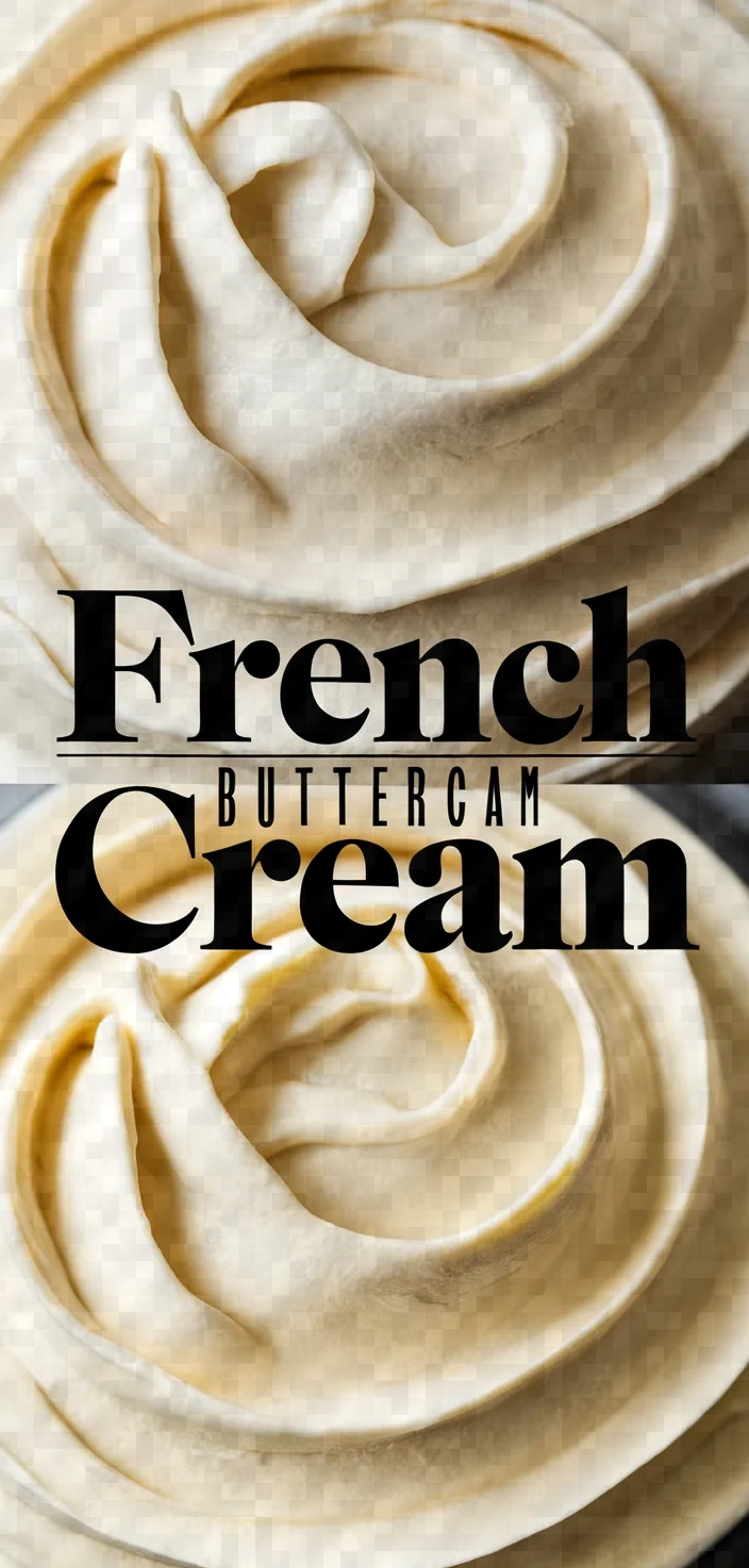 French Buttercream Recipe