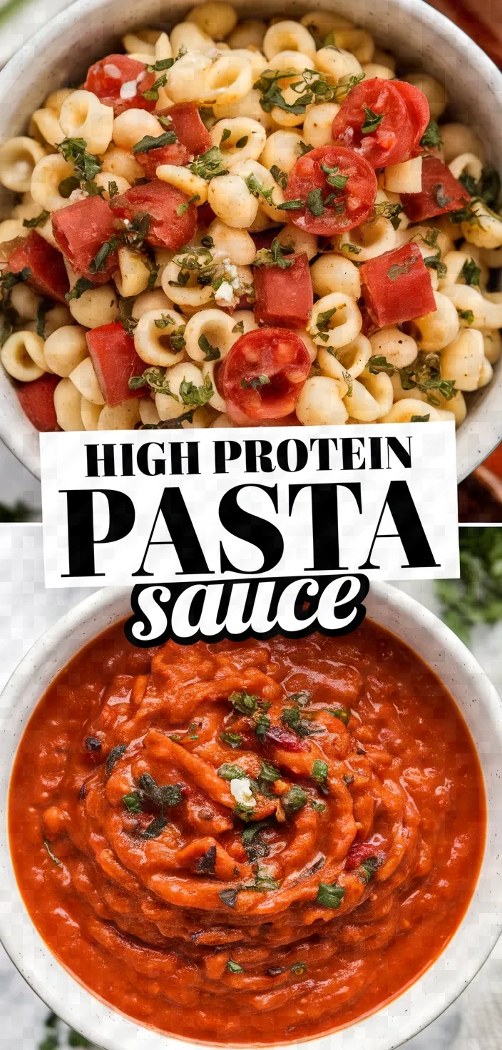 High Protein Pasta Sauce Recipe