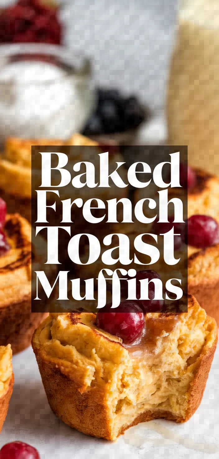 How To Make Easy Baked French Toast Muffins Recipe