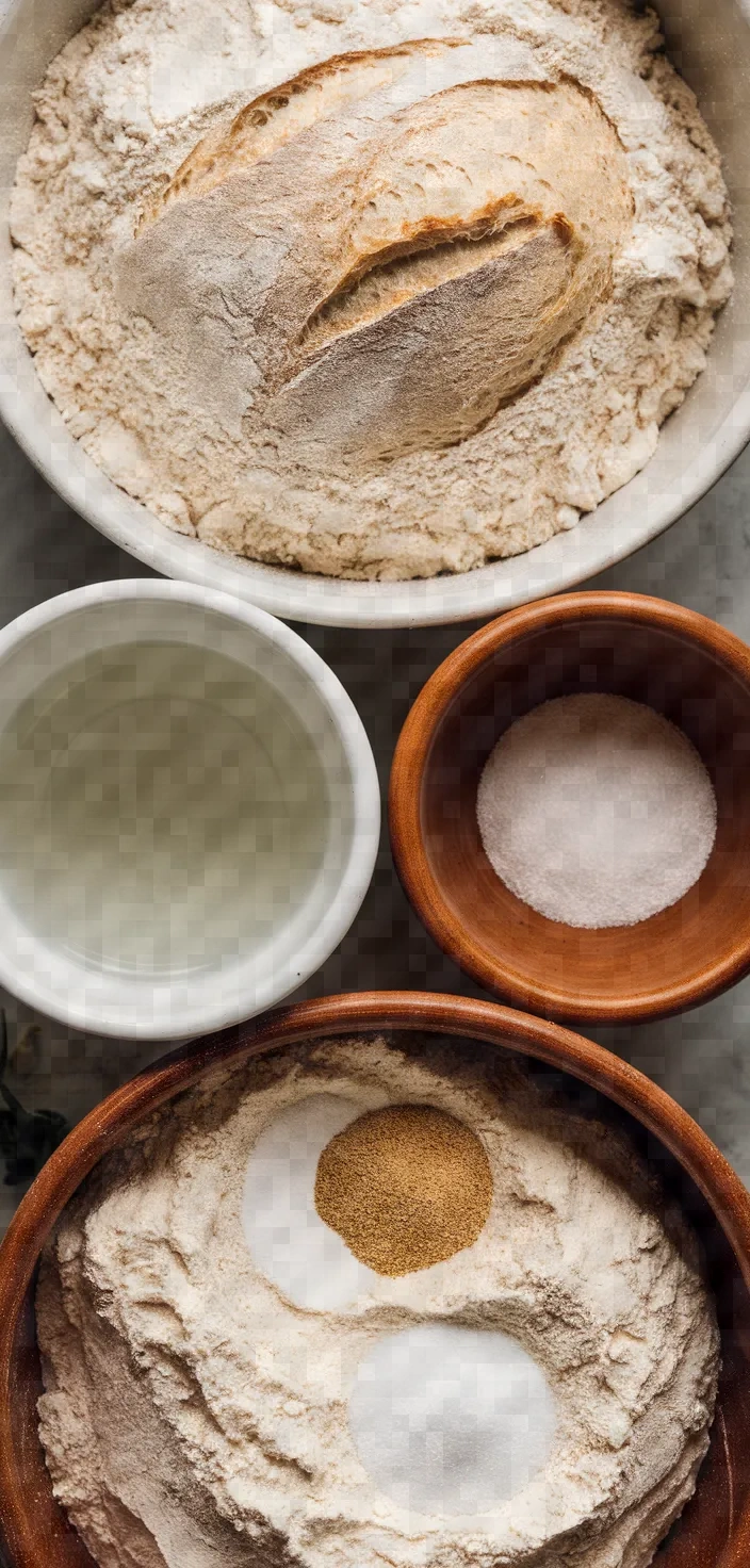 Ingredients photo for Italian Artisan Bread Recipe