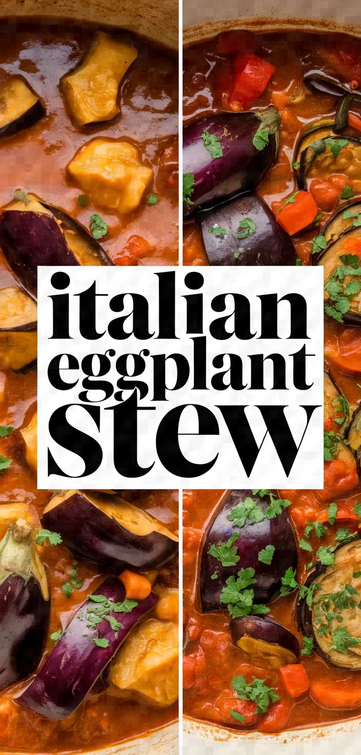 Italian Eggplant Stew Recipe