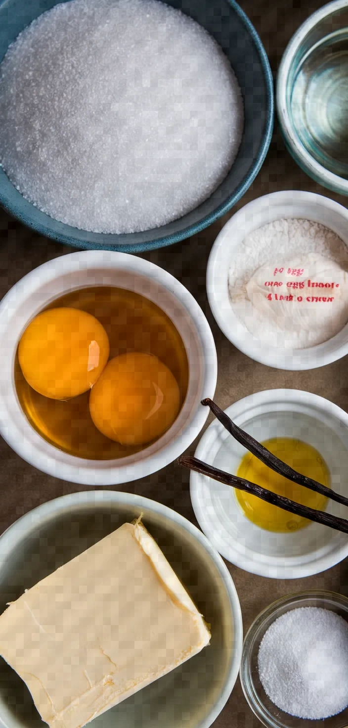 Ingredients photo for Italian Meringue Buttercream Recipe