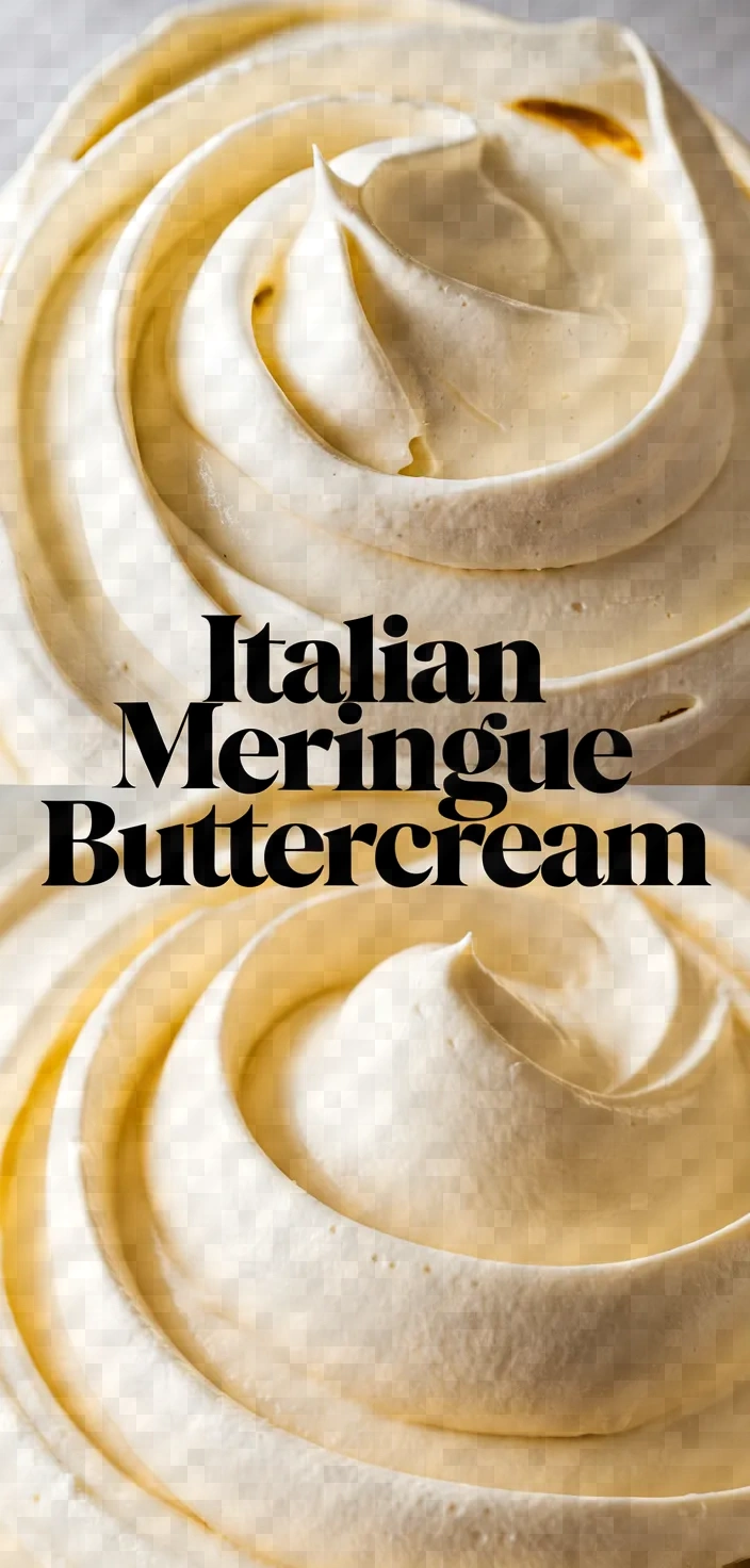 Italian Meringue Buttercream Recipe