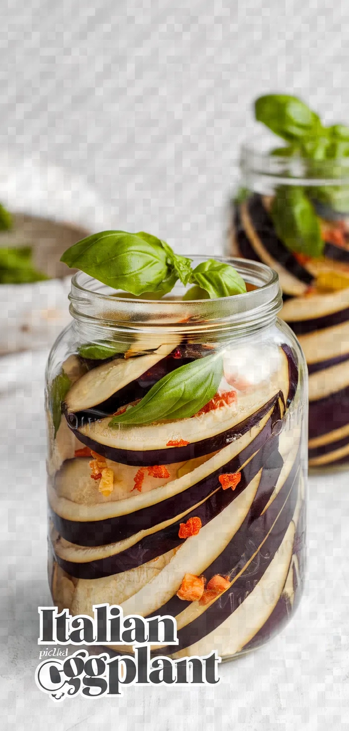 Italian Pickled Eggplant Recipe