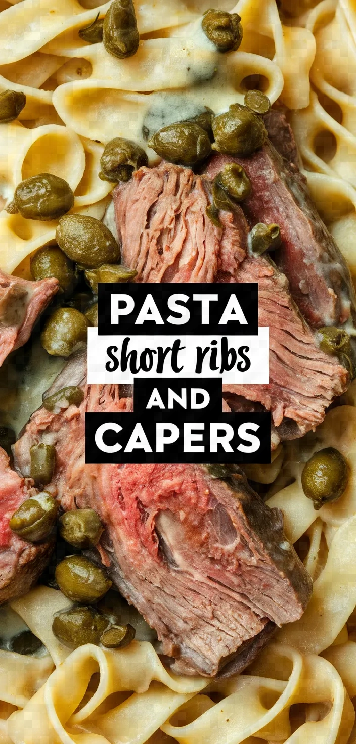 Pasta Short Ribs And Capers Recipe