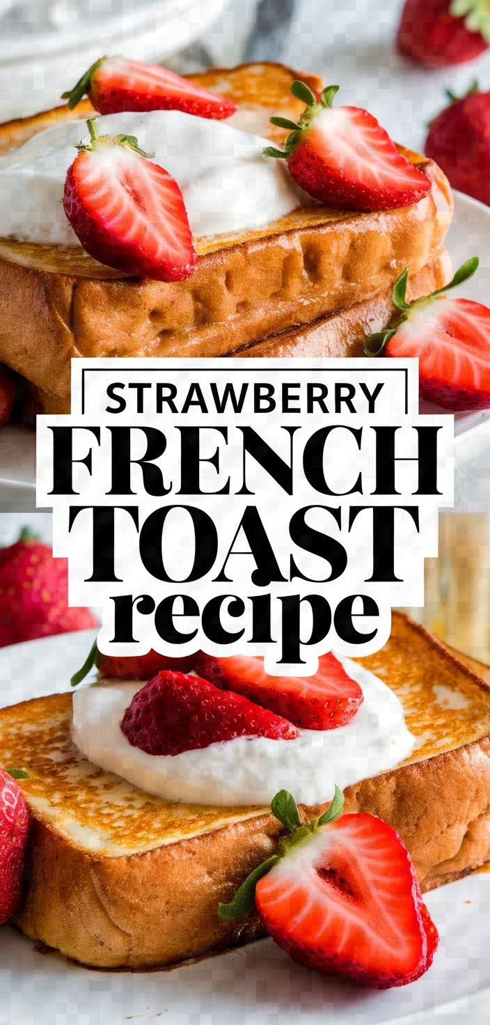 Strawberry Stuffed French Toast Recipe