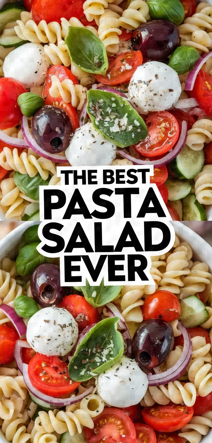 The Best Pasta Salad Ever Recipe