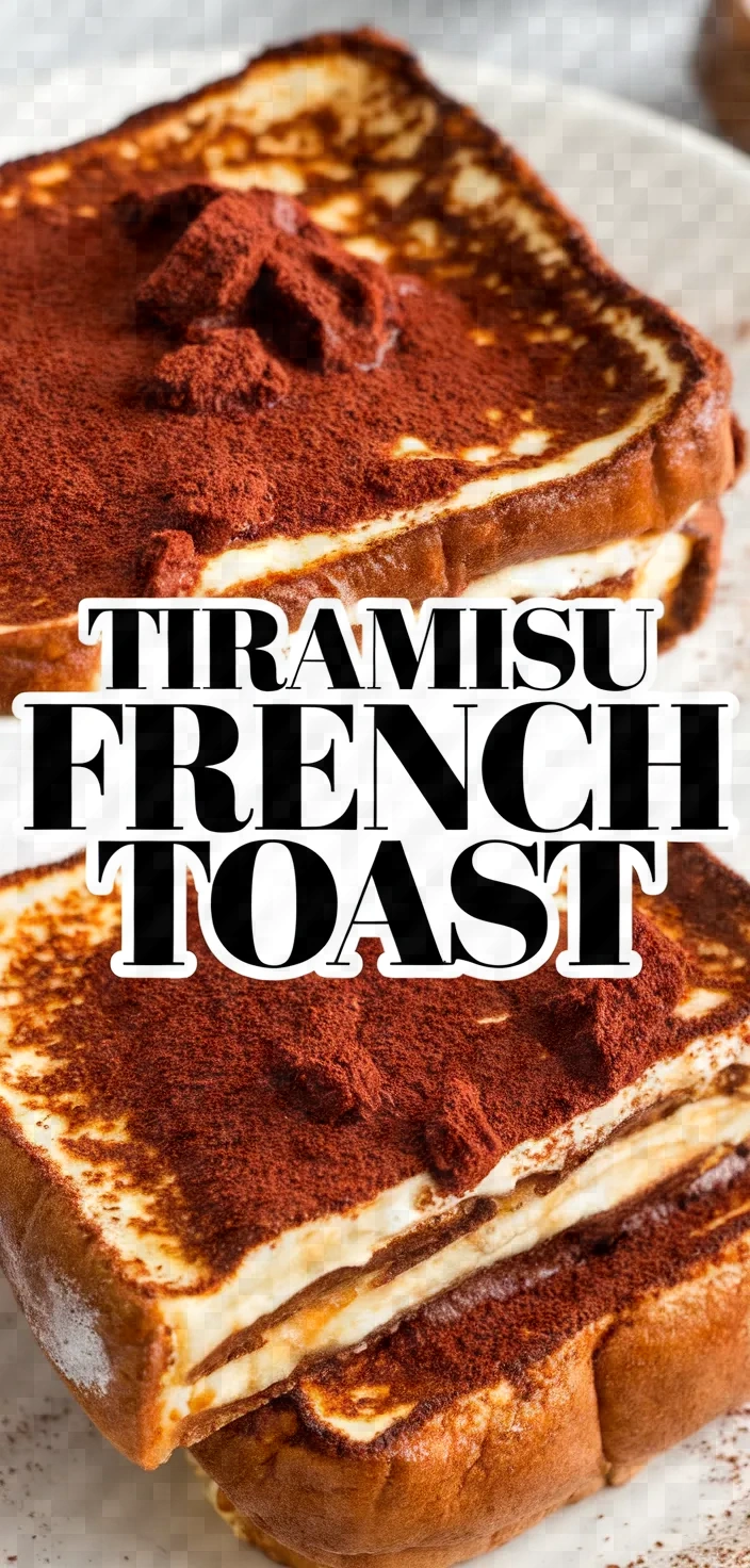 Tiramisu French Toast Recipe