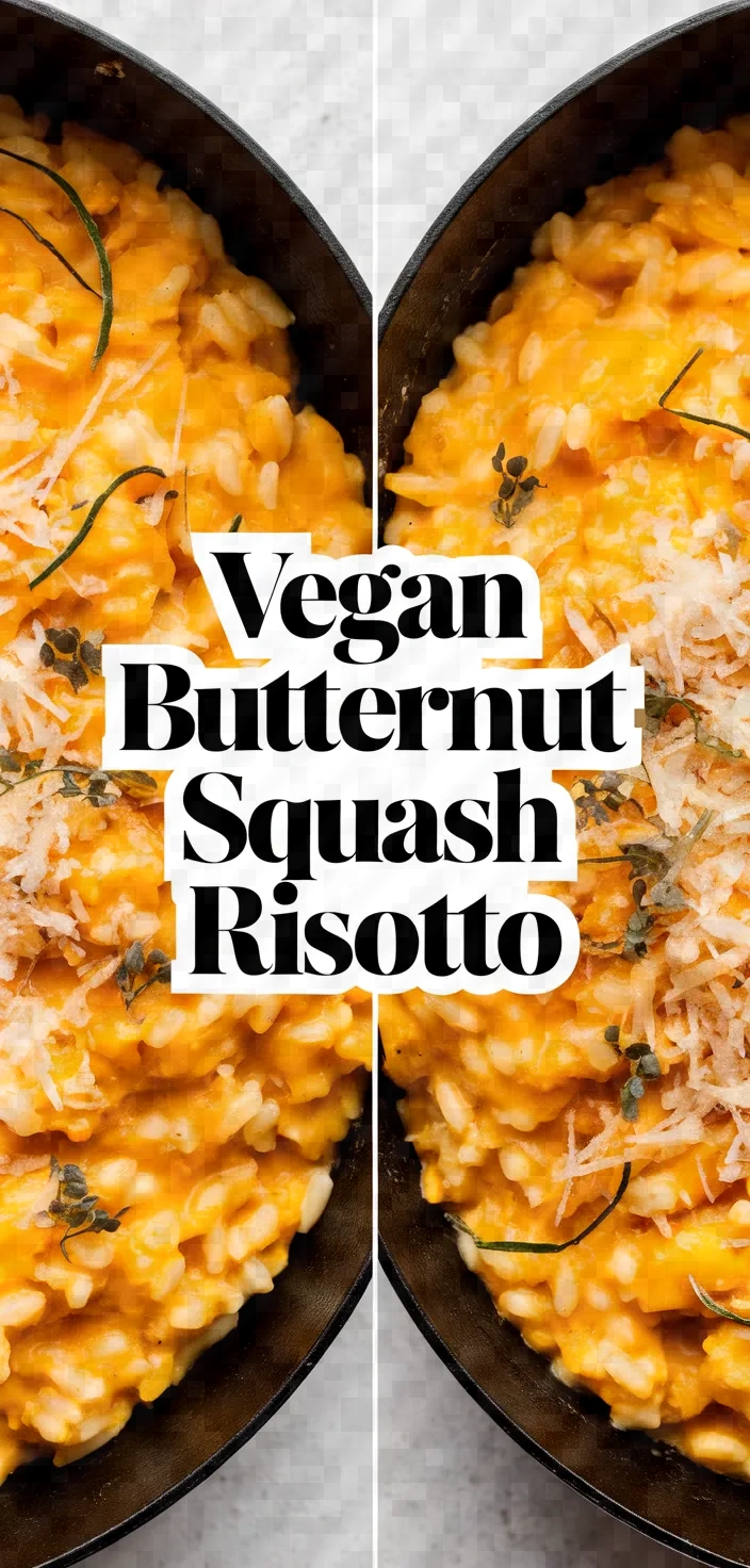 Vegan Butternut Squash Risotto Recipe