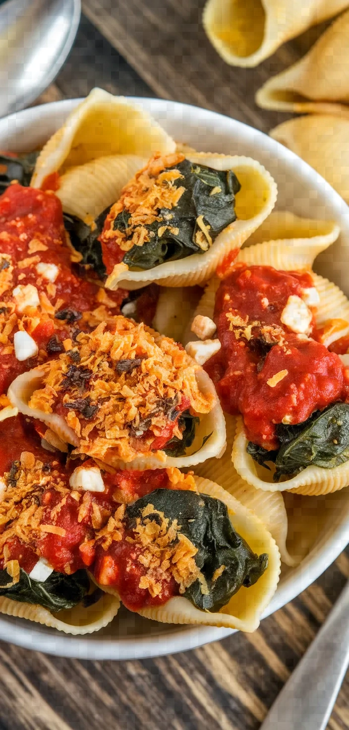 Ingredients photo for Best Vegan Stuffed Shells Pasta Recipe