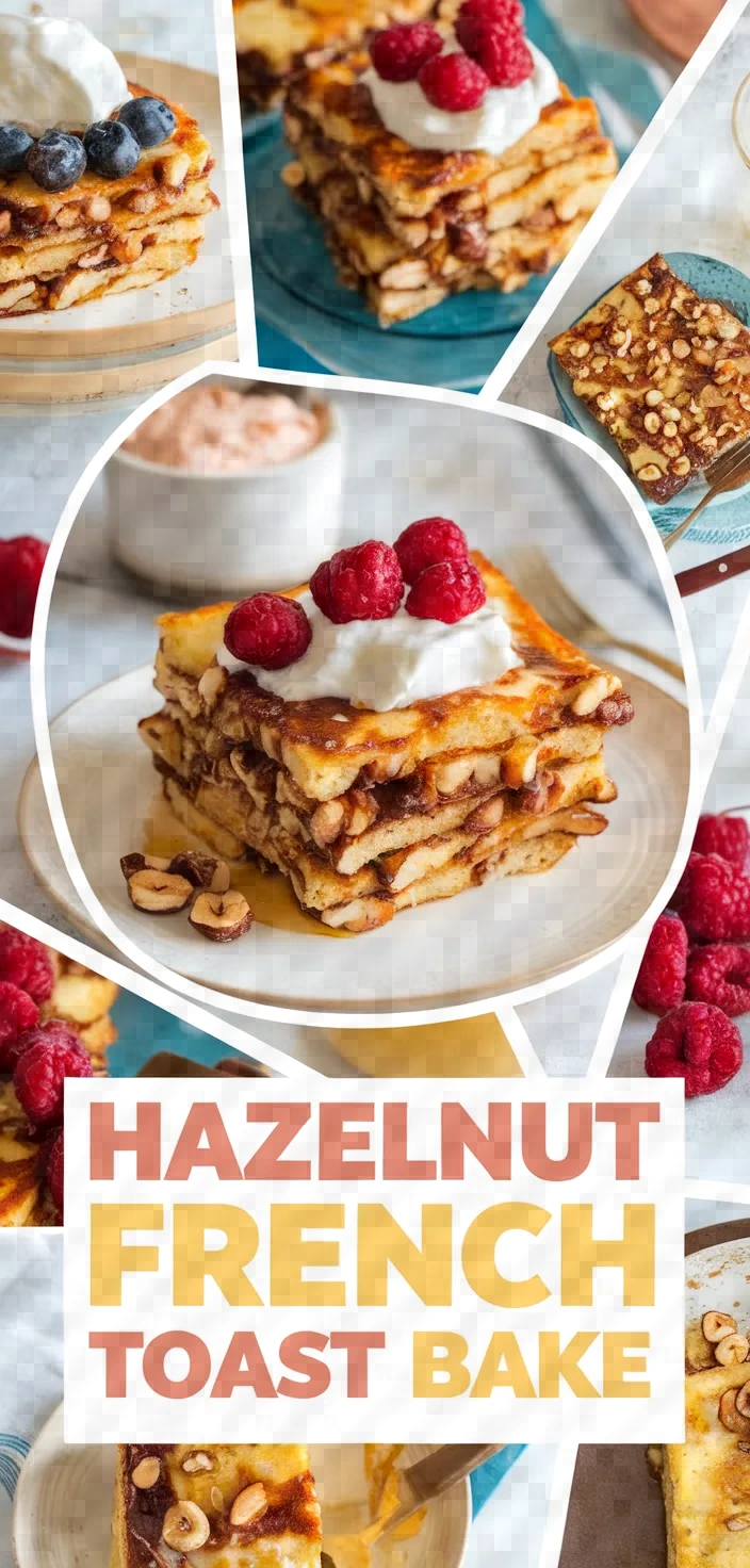 A photo of Hazelnut Overnight French Toast Bake Recipe