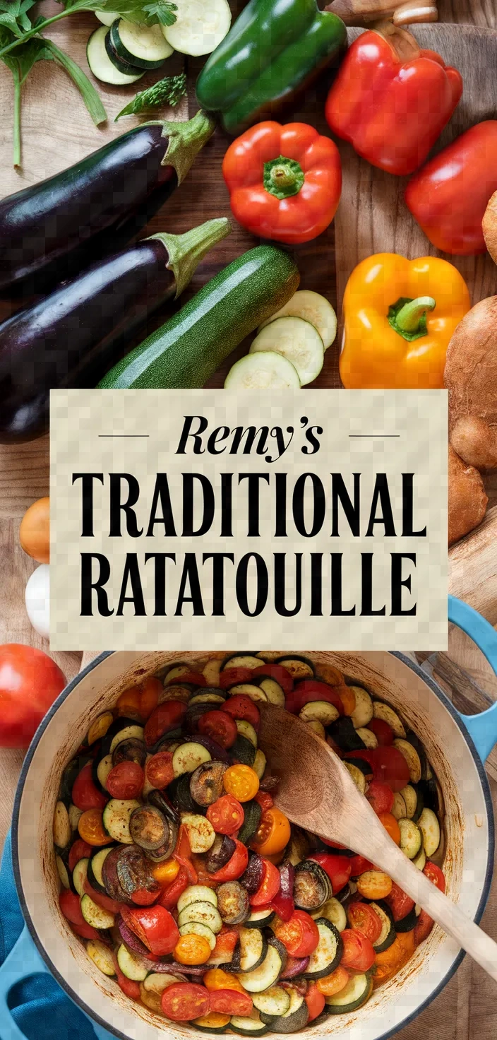 A photo of Remys Traditional Ratatouille Recipe