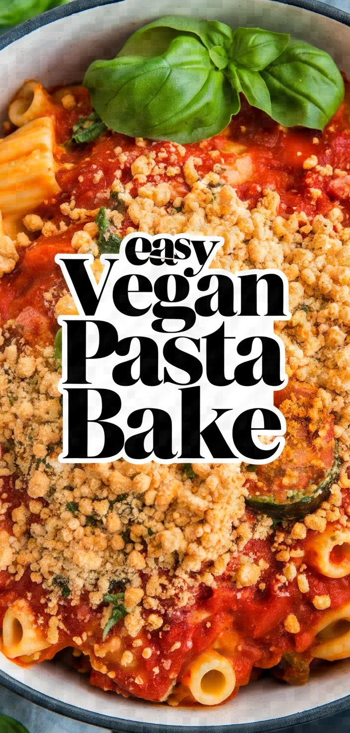 Easy Vegan Pasta Bake Recipe