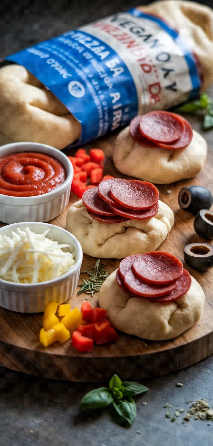 Ingredients photo for Game Day Vegan Pizza Bites Recipe