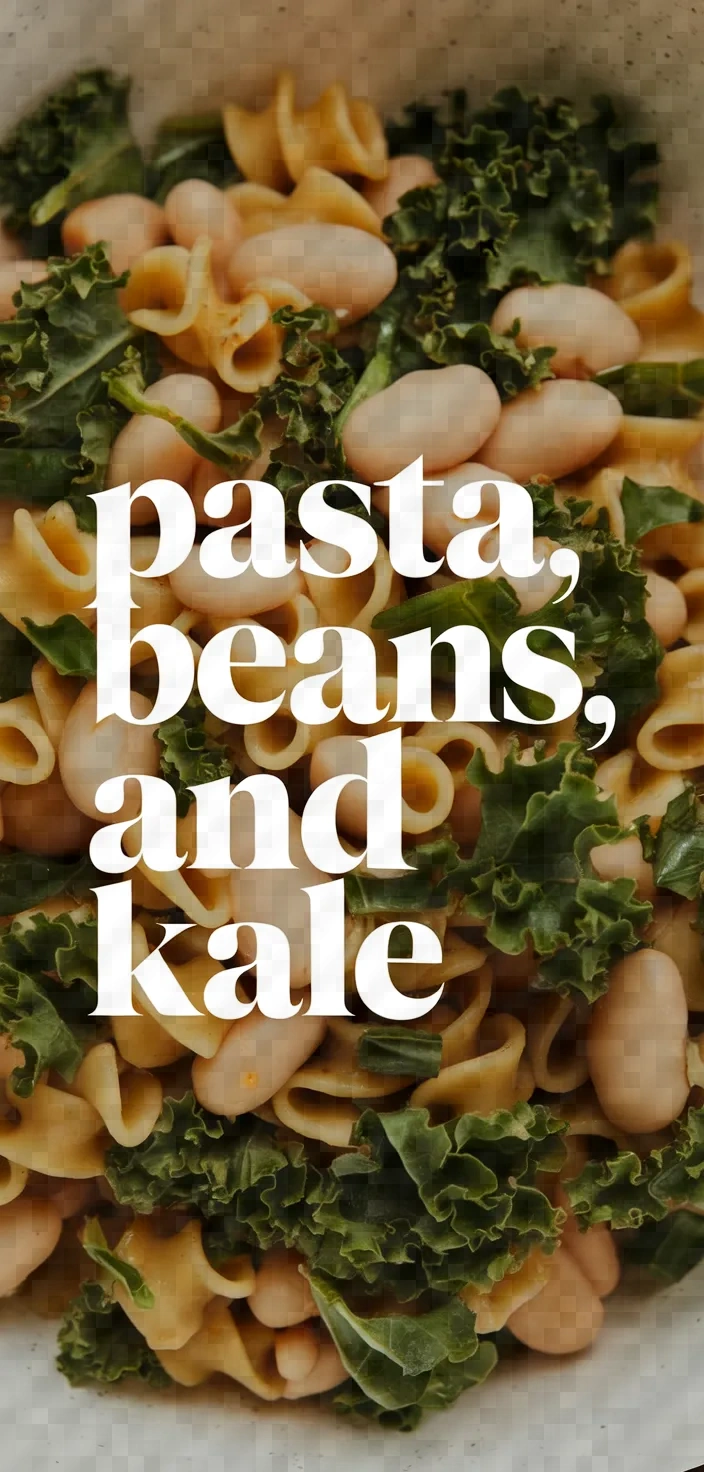 Pasta With White Beans And Kale Recipe