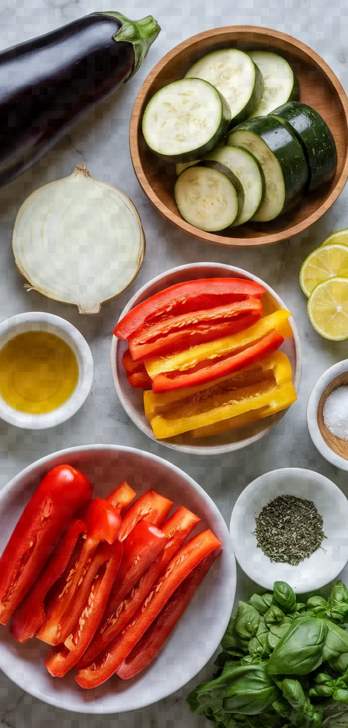 Ingredients photo for Remys Traditional Ratatouille Recipe