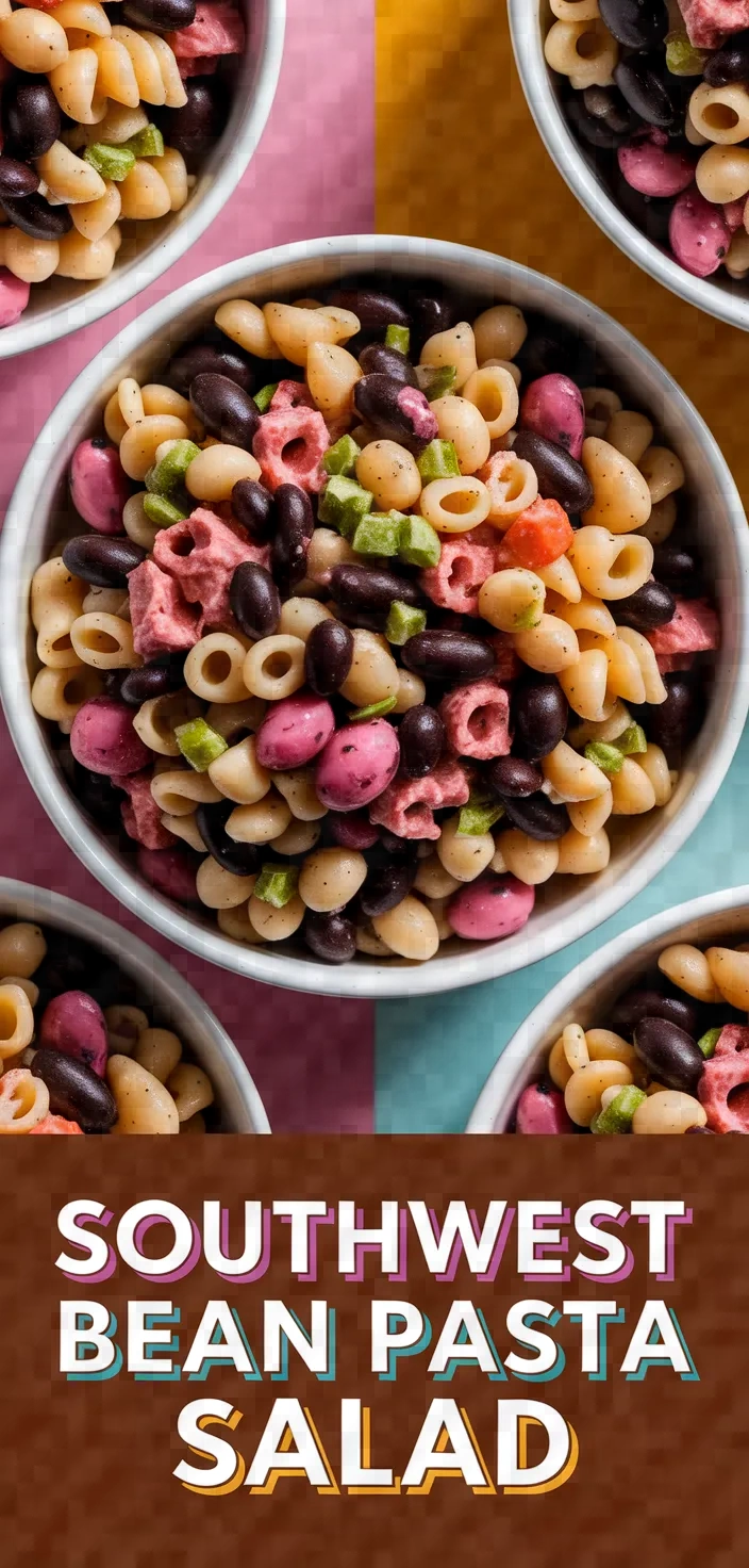 Southwest Black Bean Pasta Salad Recipe