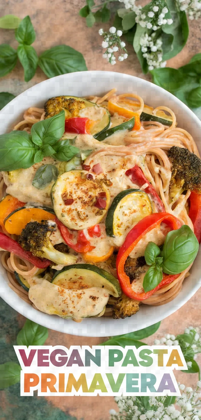 Vegan Pasta Primavera Recipe